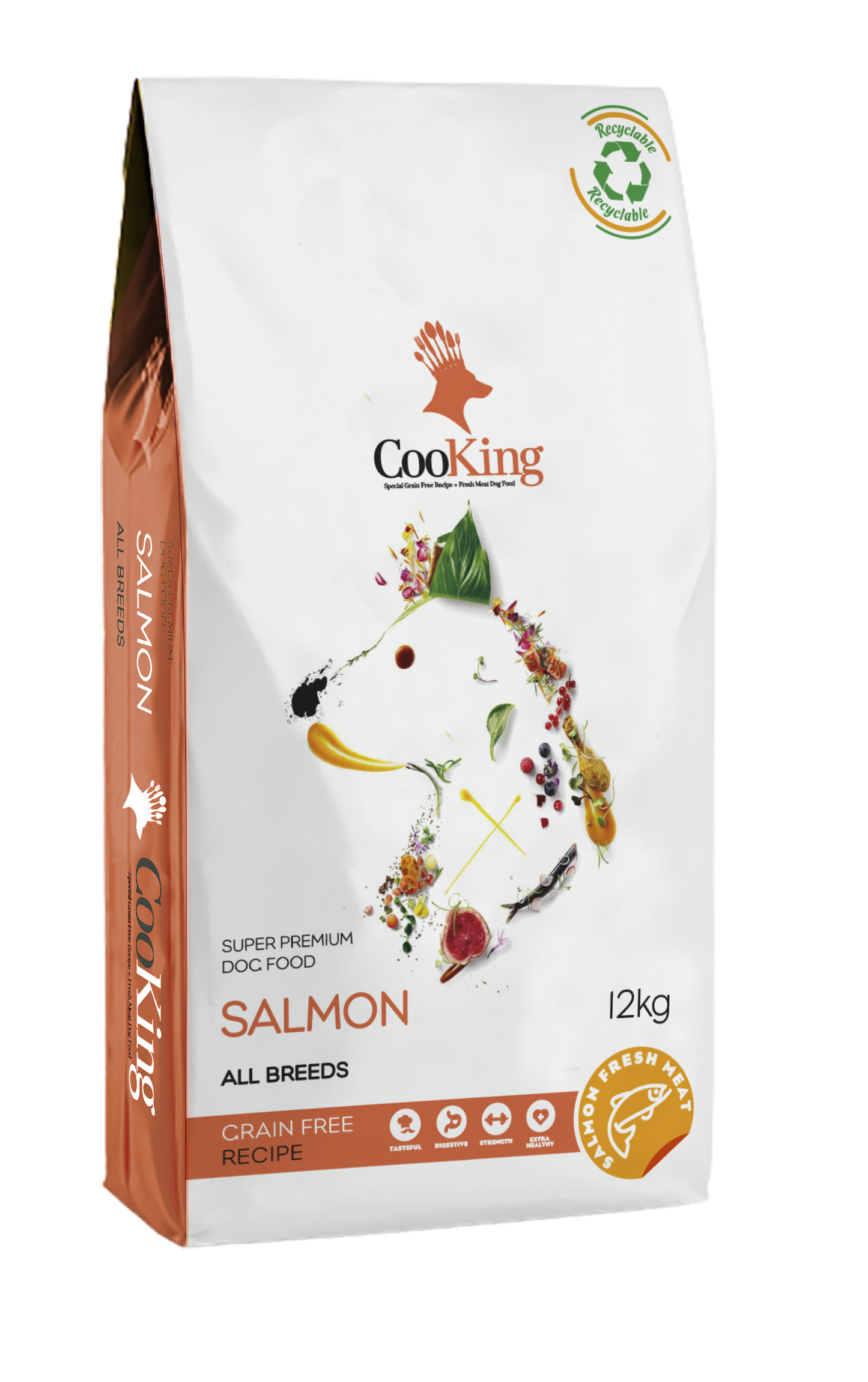 COOKING - SALMON 12 KG LIBRE DE GRANOS