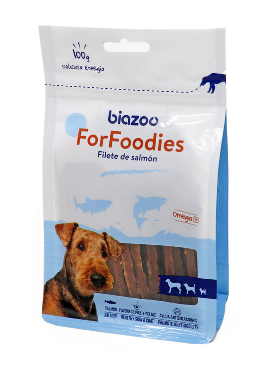 BIAZOO FILETE DE SALMON 100 GRS