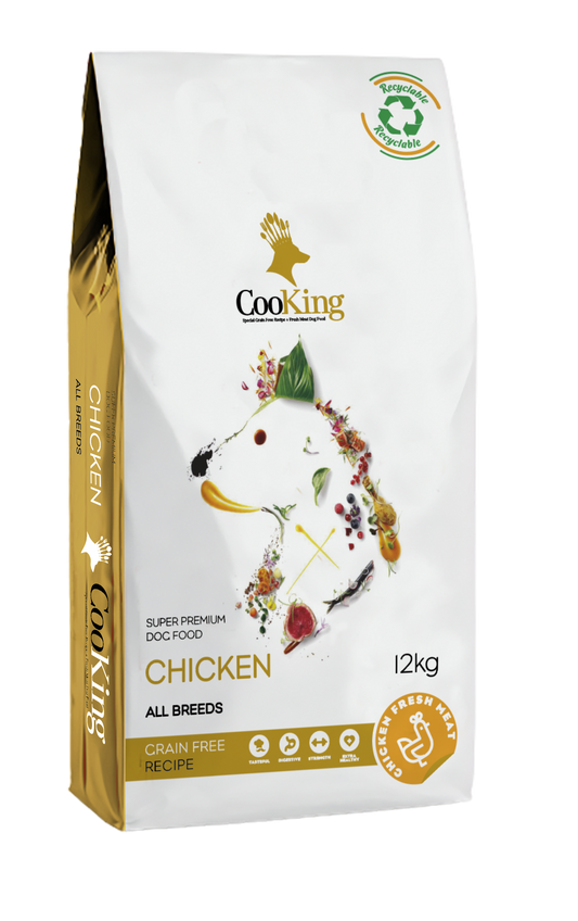 COOKING - POLLO 12 KG LIBRE DE GRANOS