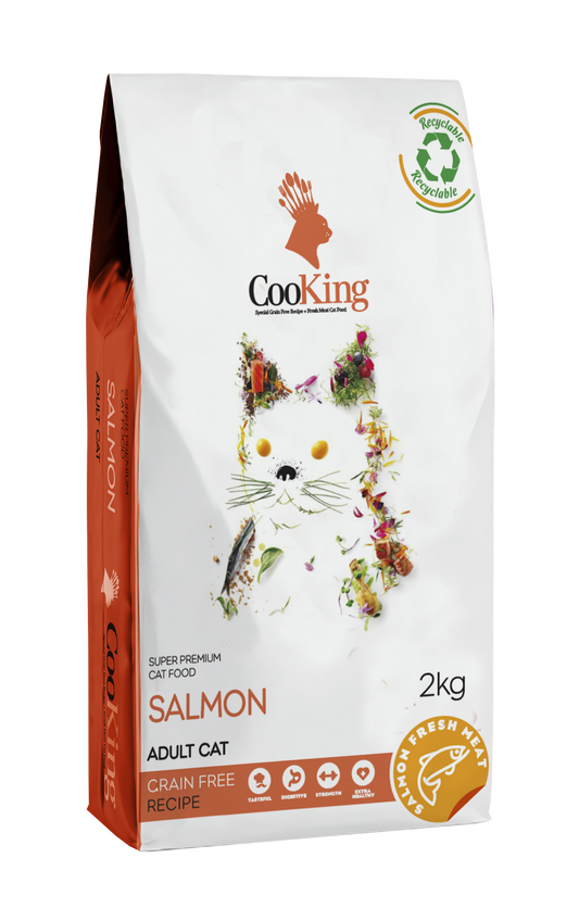 COOKING GATO SALMON 2KG LIBRE DE GRANOS