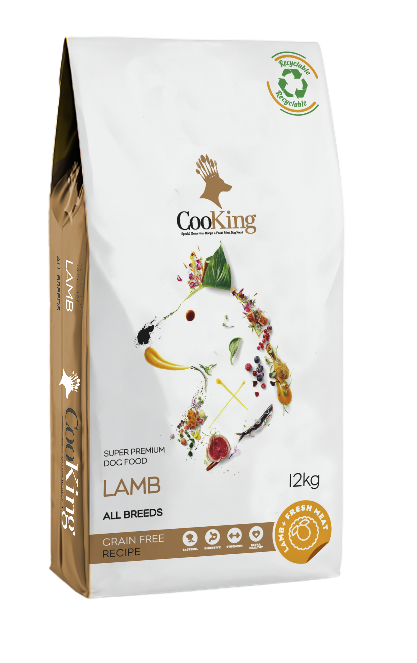 COOKING - CORDERO 12 KG LIBRE DE GRANOS (Copia)