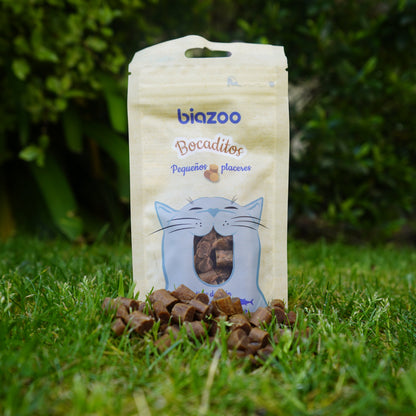 BIAZOO GATO BOCADITOS MINI STICK DE ATUN 50 GRS