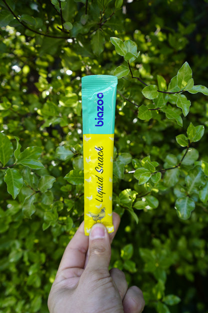 BIAZOO GATO LIQUID SNACK POLLO CON ATUN 6 X 15 GRS